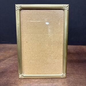 Gold Decorative Photo Frame - Elegant Tabletop Accent